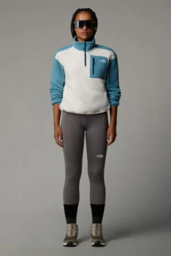 The North Face Womens Yumiori Quarter Zip Fleece -Urban Threads b11bee0067 1043 e