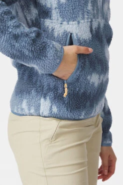 Womens Flynn Printed Half Zip Fleece -Urban Threads b11bee0099 4287 o