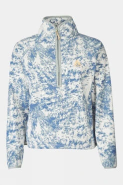 Womens Estate Printed Half Zip Fleece