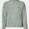 Womens Wave Printed Half Zip Fleece