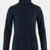 Fjallraven Womens Övik Cable Knit Roller Neck Jumper 2 Fjallraven Womens Övik Cable Knit Roller Neck Jumper -Urban Threads b11bfa0142 4141 a