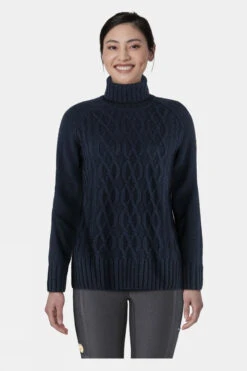 Fjallraven Womens Övik Cable Knit Roller Neck Jumper 9 Fjallraven Womens Övik Cable Knit Roller Neck Jumper -Urban Threads b11bfa0142 4141 t