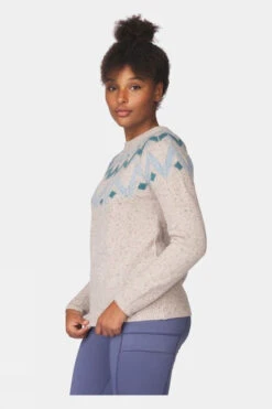 Ayacucho Womens Como Jaquard Wool Jumper -Urban Threads b11bfa0195 1111 d