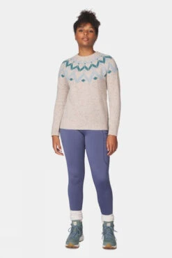 Ayacucho Womens Como Jaquard Wool Jumper -Urban Threads b11bfa0195 1111 e