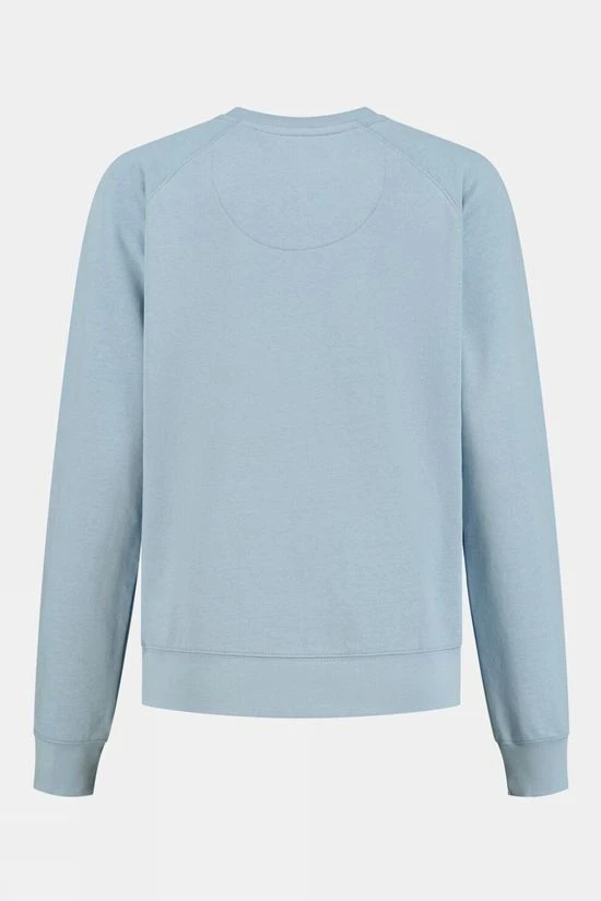 Blue Loop Originals Womens Embroidered Blue Fleece Sweater 4 Blue Loop Originals Womens Embroidered Blue Fleece Sweater - Image 2