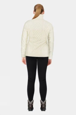 Blue Loop Originals Womens Essential Cable Sweater -Urban Threads b11bfa0228 1010 w