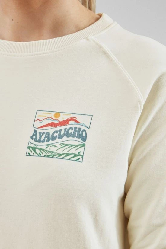 Ayacucho Womens Rolling Hills Sweatshirt 8 Ayacucho Womens Rolling Hills Sweatshirt - Image 6