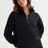 Lilybod Womens Rhianna Zipped Sweater 1 Lilybod Womens Rhianna Zipped Sweater -Urban Threads b11bfa0273 7070 a