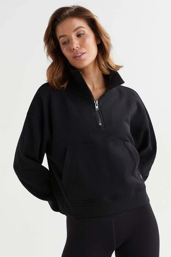 Lilybod Womens Rhianna Zipped Sweater 3 Lilybod Womens Rhianna Zipped Sweater