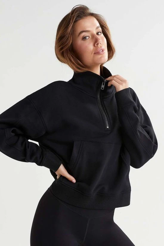 Lilybod Womens Rhianna Zipped Sweater 6 Lilybod Womens Rhianna Zipped Sweater - Image 4