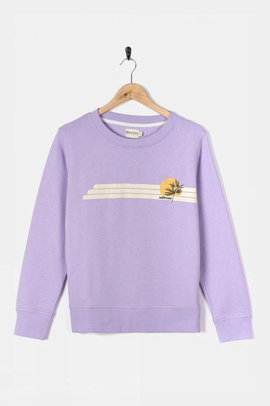 Saltrock Womens Poster Stripe Crew Sweatshirt 3 Saltrock Womens Poster Stripe Crew Sweatshirt