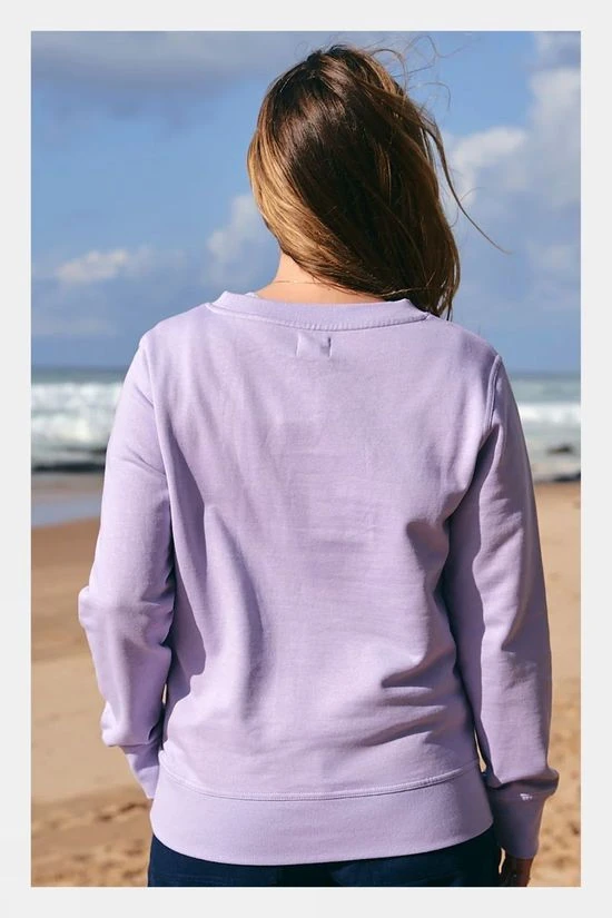 Saltrock Womens Poster Stripe Crew Sweatshirt 10 Saltrock Womens Poster Stripe Crew Sweatshirt - Image 8