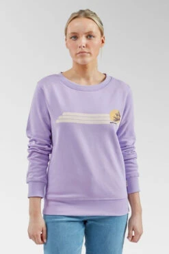 Saltrock Womens Poster Stripe Crew Sweatshirt 13 Saltrock Womens Poster Stripe Crew Sweatshirt -Urban Threads b11bfa0276 9393 v