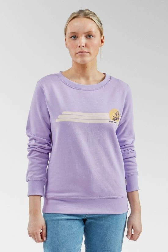 Saltrock Womens Poster Stripe Crew Sweatshirt 5 Saltrock Womens Poster Stripe Crew Sweatshirt - Image 3