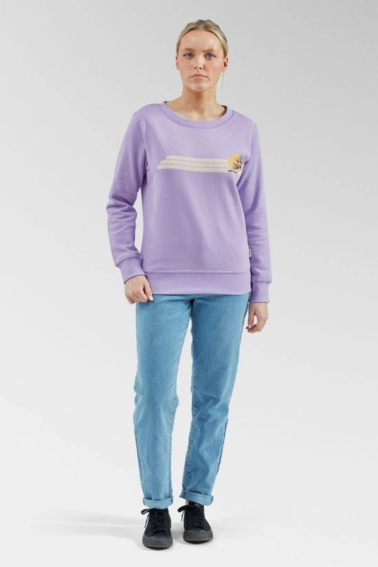 Saltrock Womens Poster Stripe Crew Sweatshirt 7 Saltrock Womens Poster Stripe Crew Sweatshirt - Image 5