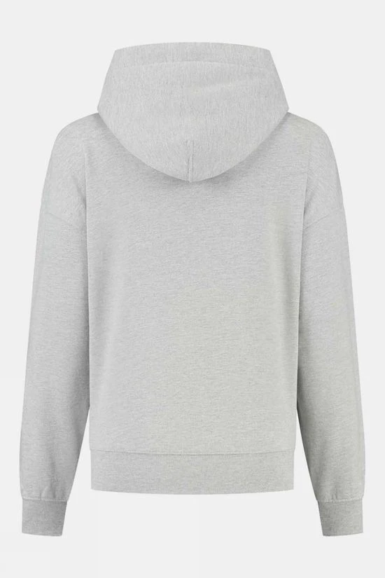 Blue Loop Originals Womens Blue Fleece Hooded Sweatshirt 4 Blue Loop Originals Womens Blue Fleece Hooded Sweatshirt - Image 2