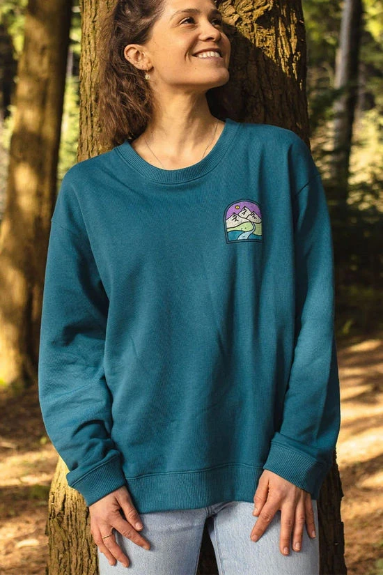 Womens Friday Collective Recycled Cotton Oversized Sweatshirt 5 Womens Friday Collective Recycled Cotton Oversized Sweatshirt - Image 3