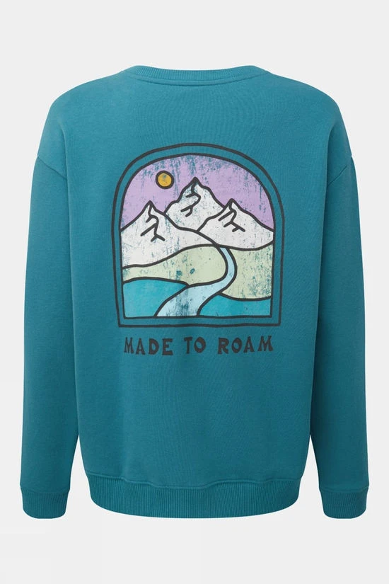 Womens Friday Collective Recycled Cotton Oversized Sweatshirt 4 Womens Friday Collective Recycled Cotton Oversized Sweatshirt - Image 2