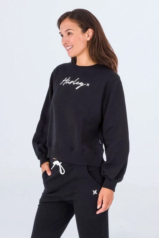 Hurley Womens Oceancare O&O Script Crew Sweatshirt 5 Hurley Womens Oceancare O&O Script Crew Sweatshirt - Image 3