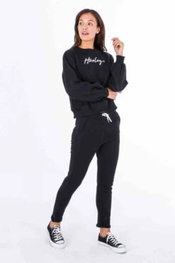 Hurley Womens Oceancare O&O Script Crew Sweatshirt 9 Hurley Womens Oceancare O&O Script Crew Sweatshirt -Urban Threads b11bfa0310 7070 d