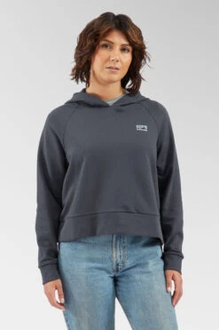 Patagonia Womens Regenerative Organic Certified Cotton Essential Hoodie -Urban Threads b11bfa0365 4040 p