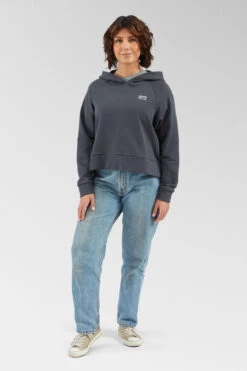 Patagonia Womens Regenerative Organic Certified Cotton Essential Hoodie -Urban Threads b11bfa0365 4040 r