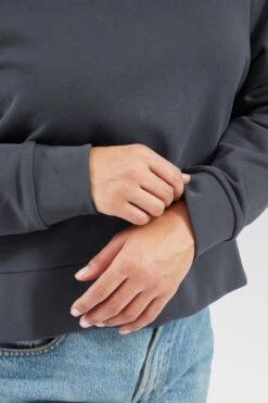 Patagonia Womens Regenerative Organic Certified Cotton Essential Hoodie -Urban Threads b11bfa0365 4040 t