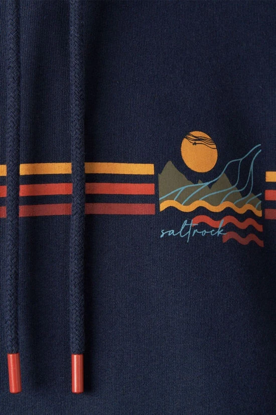 Womens Winter Stripe Hoodie 4 Womens Winter Stripe Hoodie - Image 2