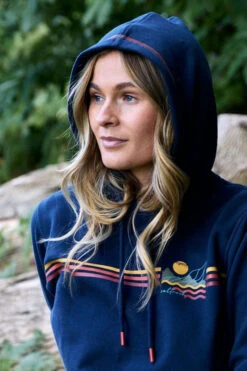 Womens Winter Stripe Hoodie 13 Womens Winter Stripe Hoodie -Urban Threads b11bfa0378 4444 z