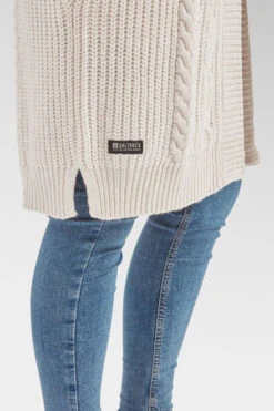 Womens Cable Knitted Cardigan -Urban Threads b11bfa0380 1212 z