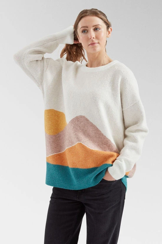 Womens Vista Recycled Knitted Jumper 5 Womens Vista Recycled Knitted Jumper - Image 3