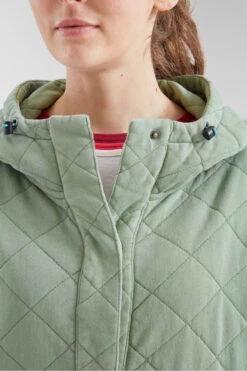 Womens Clementine Recycled Quilted Popper Up Hoodie 22 Womens Clementine Recycled Quilted Popper Up Hoodie -Urban Threads b11bfa0384 5353 o