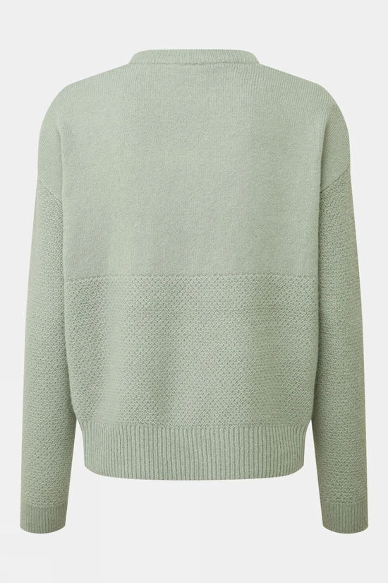 Womens Cove Recycled Knitted Jumper Sweatshirt 4 Womens Cove Recycled Knitted Jumper Sweatshirt - Image 2