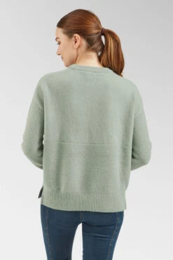 Womens Cove Recycled Knitted Jumper Sweatshirt 16 Womens Cove Recycled Knitted Jumper Sweatshirt -Urban Threads b11bfa0385 5353 q