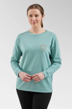 Womens Rainbow Recycled Cotton Oversized Sweatshirt -Urban Threads b11bfa0410 4343 p