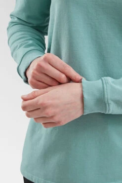 Womens Rainbow Recycled Cotton Oversized Sweatshirt -Urban Threads b11bfa0410 4343 t