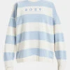 Roxy Womens Strictly Stripes Oversized Sweatshirt
