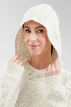 Womens Cove Organic Cotton Knitted Hoodie -Urban Threads b11bfa0422 1111 s