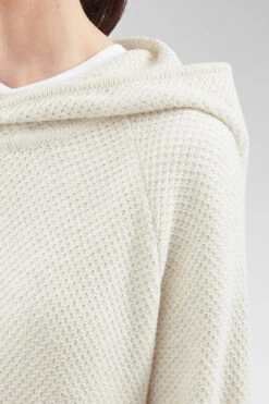 Womens Cove Organic Cotton Knitted Hoodie -Urban Threads b11bfa0422 1111 v