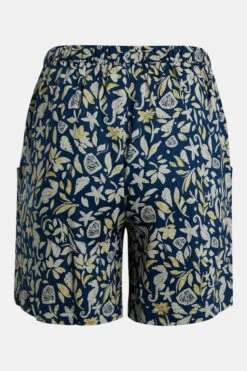 Weird Fish Womens Sundance Eco Viscose Printed Shorts -Urban Threads b11caa0159 4444 b