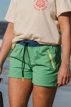 Womens Way Out Hybrid Shorts -Urban Threads b11caa0372 5050 h