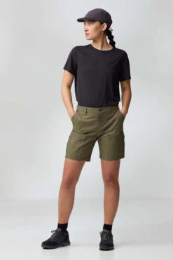 Fjallraven Womens Hybrid Trail Shorts -Urban Threads b11caa0421 5151 e