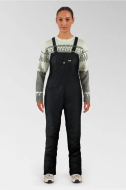 Fjallraven Womens Vardag Dungaree Trousers -Urban Threads b11ceh0308 7070 o