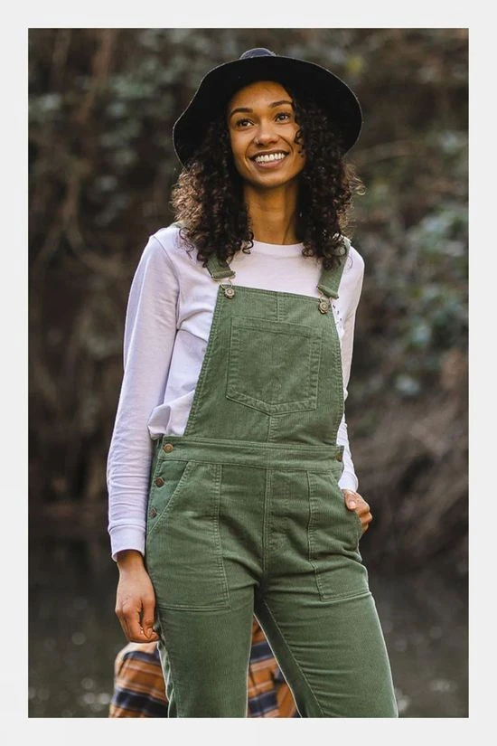 Passenger Womens Roamist Recycled Cord Dungarees 9 Passenger Womens Roamist Recycled Cord Dungarees - Image 7