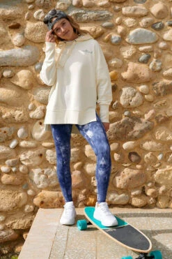 Womens Ahimsa Leggings -Urban Threads b11ceh0555 4040 f