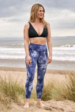 Womens Ahimsa Leggings -Urban Threads b11ceh0555 4040 h