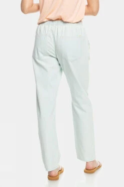 Roxy Womens Slow Swell Beach Denim Trousers -Urban Threads b11ceh0557 4343 c