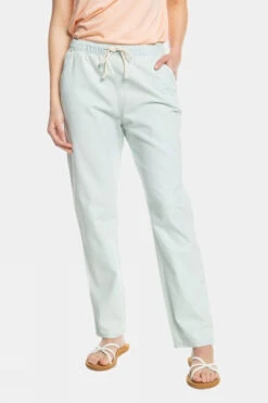 Roxy Womens Slow Swell Beach Denim Trousers -Urban Threads b11ceh0557 4343 z