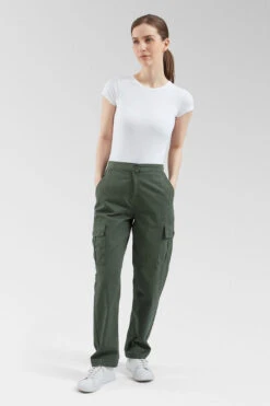 Womens Rana Cargo Trousers -Urban Threads b11ceh0705 5151 r