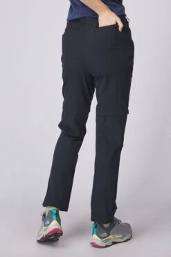 Womens Forest Softshell Zip-Off Trousers -Urban Threads b11cei0038 7070 d